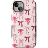 image:imageCasely iPhone 13 Case  Lover Girlie  Pink Bows  Bold Protective Design  Compatible with MagSafe