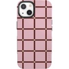 image:imageCasely iPhone 13 Case  Uptown Gridlock  Pink Checkerboard  Bold Protective Design  Compatible with MagSafe