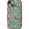 image:imageCasely iPhone 13 Mini Case  All Decked Out  Festive Ornaments  Bold Protective Design  MagSafe Compatible Design