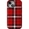 image:imageCasely iPhone 13 Mini Case  As if  Red Plaid  Bold Protective Design  MagSafe Compatible Design