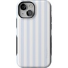 image:imageCasely iPhone 13 Mini Case  Blue Stripes  Sunday Best  Bold Protective Design  Compatible with MagSafe