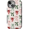 image:imageCasely iPhone 13 Mini Case  Festive Girlie  Holiday Bows  Bold Protective Design  MagSafe Compatible Design