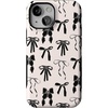 image:imageCasely iPhone 13 Mini Case  Goth Girlie  Black Bows  Bold Protective Design  Compatible with MagSafe