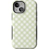 image:imageCasely iPhone 13 Mini Case  Mint Lattice  Sunday Best  Bold Protective Design  Compatible with MagSafe