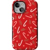 image:imageCasely iPhone 13 Mini Case  Peppermint Kiss  Candy Cane  Bold Protective Design  MagSafe Compatible Design