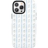 image:imageCasely iPhone 13 Pro Max Case  Cottage Stripe  Blue Floral  Bold Protective Design  Compatible with MagSafe