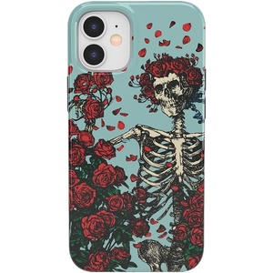 image:imageCasely iPhone 11 Case  Fit Check  Neutral Checkerboard  Classic Ultra Slim DesignForever Grateful  Grateful Dead Skeleton Floral
