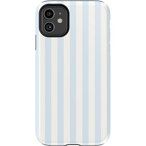 image:imageCasely iPhone 11 Case  Hanging Around  Potted Plants Floral  Essential Slim DualLayer Protective DesignBlue Stripes  Sunday Best