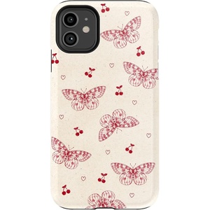 image:imageCasely iPhone 11 Case  Hanging Around  Potted Plants Floral  Essential Slim DualLayer Protective DesignHeart Flutters  Butterfly
