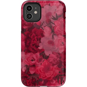 image:imageCasely iPhone 11 Case  Hanging Around  Potted Plants Floral  Essential Slim DualLayer Protective DesignRomance Novel  Moody Floral