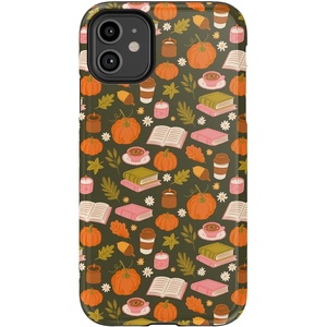 image:imageCasely iPhone 11 Case  Harlequin Midnight Diamond  Black and Purple  Essential Slim DualLayer Protective DesignSmall Town Magic  Fall Faves