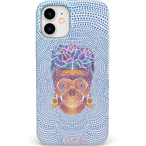 image:imageCasely iPhone 11 Case  Vida y Muerte  Frida Kahlo Dotted Skull  Classic Ultra Slim Design