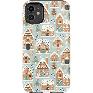 image:imageCasely iPhone 11 Case  You Cant Catch Me  Gingerbread Man  Essential Slim DualLayer Protective DesignBuilt Too Sweet  Frosted Village