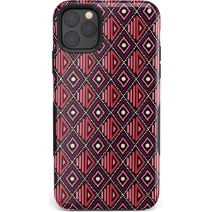 image:imageCasely iPhone 11 Pro Case  Totally Groovy  Teal Rainbow Stripes Color Block  Bold Protective DesignGood Vibes Only Festival
