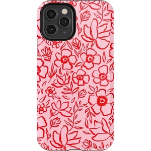 image:imageCasely iPhone 11 Pro Case  Van Gogh  Vincents Admired Garden  Essential Slim DualLayer Protective DesignBlush Garden  Floral Doodle