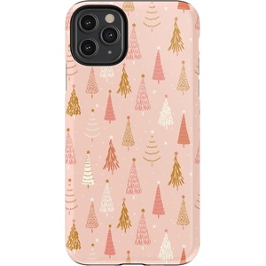 image:imageCasely iPhone 11 Pro Case  Van Gogh  Vincents Admired Garden  Essential Slim DualLayer Protective DesignBubblegum Forest  Christmas Tree