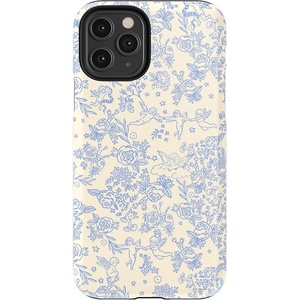 image:imageCasely iPhone 11 Pro Case  Van Gogh  Vincents Admired Garden  Essential Slim DualLayer Protective DesignCupids Canvas  Periwinkle Floral