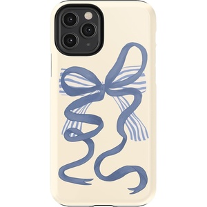 image:imageCasely iPhone 11 Pro Case  Van Gogh  Vincents Admired Garden  Essential Slim DualLayer Protective DesignHeartstrings  Blue Bow
