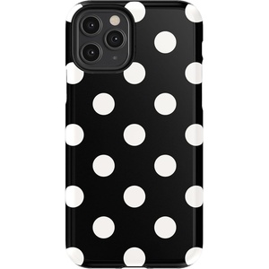 image:imageCasely iPhone 11 Pro Case  Van Gogh  Vincents Admired Garden  Essential Slim DualLayer Protective DesignHigh Contrast  Black Polka Dot