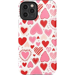 image:imageCasely iPhone 11 Pro Case  Van Gogh  Vincents Admired Garden  Essential Slim DualLayer Protective DesignLove Struck  Heart Stickers