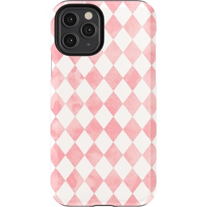 image:imageCasely iPhone 11 Pro Case  Van Gogh  Vincents Admired Garden  Essential Slim DualLayer Protective DesignQueen of Diamonds  Pink Watercolor
