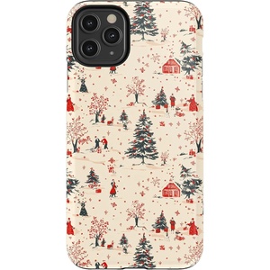 image:imageCasely iPhone 11 Pro Case  Van Gogh  Vincents Admired Garden  Essential Slim DualLayer Protective DesignWinter Nostalgia  Vintage Holiday