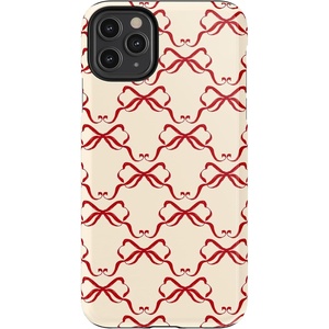 image:imageCasely iPhone 11 Pro Max Case  Houndstooth  High Contrast Design  Essential Slim DualLayer Protective DesignAll Wrapped Up  Vintage Bows