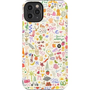 image:imageCasely iPhone 11 Pro Max Case  Houndstooth  High Contrast Design  Essential Slim DualLayer Protective DesignAll the Fun Things  Fun on Weekdays