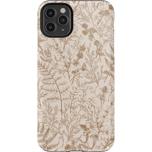 image:imageCasely iPhone 11 Pro Max Case  Houndstooth  High Contrast Design  Essential Slim DualLayer Protective DesignBeige Garden  Neutral Floral