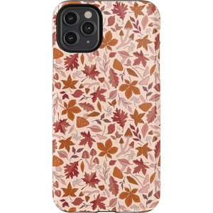 image:imageCasely iPhone 11 Pro Max Case  Houndstooth  High Contrast Design  Essential Slim DualLayer Protective DesignCant Help Falling  Autumn Leaves