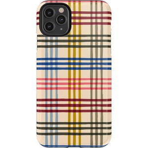 image:imageCasely iPhone 11 Pro Max Case  Houndstooth  High Contrast Design  Essential Slim DualLayer Protective DesignCheer  Kitty and Vibe Holiday