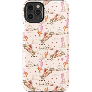 image:imageCasely iPhone 11 Pro Max Case  Houndstooth  High Contrast Design  Essential Slim DualLayer Protective DesignCowgirl Canyon  FashionPass x Casely