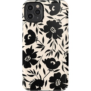 image:imageCasely iPhone 11 Pro Max Case  Houndstooth  High Contrast Design  Essential Slim DualLayer Protective DesignDark Fantasy  Contrast Floral