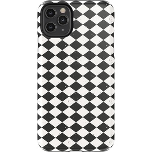 image:imageCasely iPhone 11 Pro Max Case  Houndstooth  High Contrast Design  Essential Slim DualLayer Protective DesignHarlequin Salem Diamond  Black and White