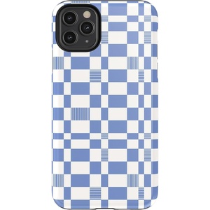 image:imageCasely iPhone 11 Pro Max Case  Houndstooth  High Contrast Design  Essential Slim DualLayer Protective DesignReality Check  Periwinkle