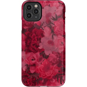 image:imageCasely iPhone 11 Pro Max Case  Houndstooth  High Contrast Design  Essential Slim DualLayer Protective DesignRomance Novel  Moody Floral