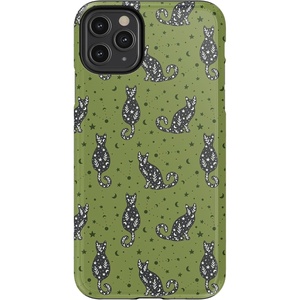 image:imageCasely iPhone 11 Pro Max Case  Houndstooth  High Contrast Design  Essential Slim DualLayer Protective DesignSabrinas Bestie  Black Cats