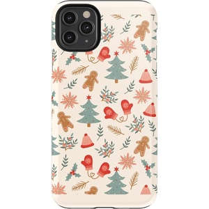 image:imageCasely iPhone 11 Pro Max Case  Houndstooth  High Contrast Design  Essential Slim DualLayer Protective DesignSugar and Spice  Holiday Cookie
