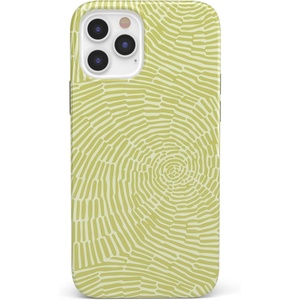 image:imageCasely iPhone 11 Pro Max Case  Swirl Away  Tea Green Geometric  Classic Ultra Slim Design