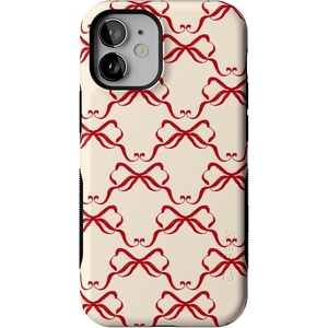 image:imageCasely iPhone 12 Mini Case  All Wrapped Up  Vintage Bows  Bold Protective Design  MagSafe Compatible Design