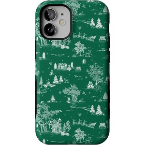 image:imageCasely iPhone 12 Mini Case  Home for The Holidays  Mountain Town  Bold Protective Design  MagSafe Compatible Design