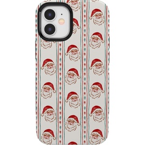 image:imageCasely iPhone 12 Mini Case  Jolly St Nick  Retro Claus  Bold Protective Design  MagSafe Compatible Design