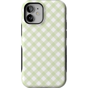image:imageCasely iPhone 12 Mini Case  Mint Lattice  Sunday Best  Bold Protective Design  Compatible with MagSafe