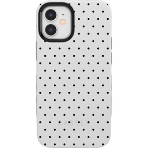 image:imageCasely iPhone 12 Mini Case  On the Dot  White Polka Dot  Bold Protective Design  Compatible with MagSafe