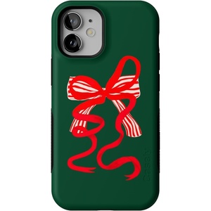 image:imageCasely iPhone 12 Mini Case  Santas Favorite  Holiday Bow  Bold Protective Design  MagSafe Compatible Design