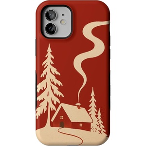 image:imageCasely iPhone 12 Mini Case  Snowed in  Cozy Winter  Bold Protective Design  MagSafe Compatible Design