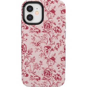 image:imageCasely iPhone 12 Mini Case  Vintage Belle  Floral Toile  Bold Protective Design  MagSafe Compatible Design