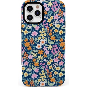 image:imageCasely iPhone 12 Pro Max Case  Full Bloom  Navy Floral  Bold Protective Design  Compatible with MagSafe