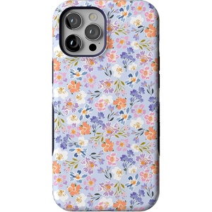 image:imageCasely iPhone 12 Pro Max Case  Poppy Meadows  Pastel Floral  Bold Protective Design  Compatible with MagSafe