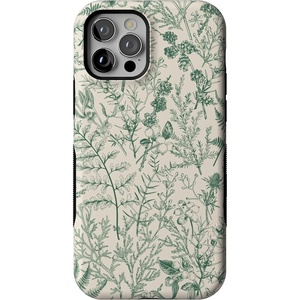 image:imageCasely iPhone 1212 Pro Case  Sage Garden  Green Floral  Bold Protective Design  Compatible with MagSafe